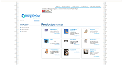 Desktop Screenshot of omegamedsureste.com